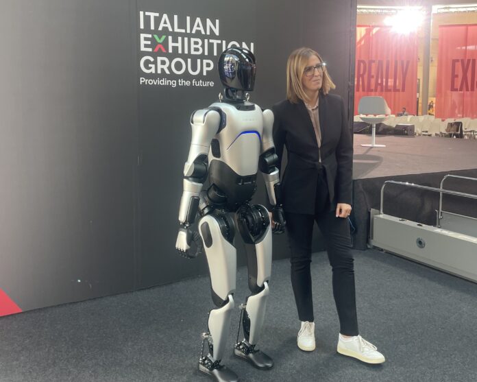 Sabrina Mangia di Mirabilandia durante l’intervista al TTG Travel Experience di Rimini